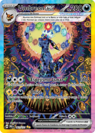 El ataque Espejismo Lunar de Umbreon ex deja al rival Confundido.