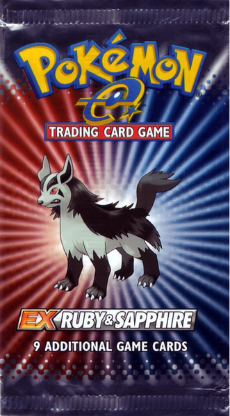 Archivo:Ruby and Sapphire Booster Mightyena (English TCG).png