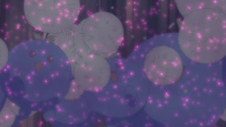 Jumpluff del Proyecto Mew usando somnífero.