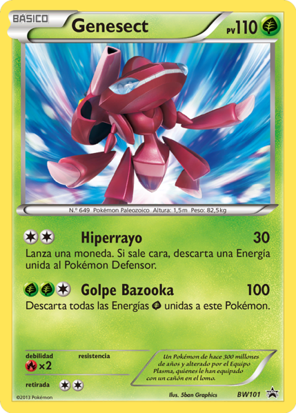Archivo:Genesect (BW Promo 101 TCG).png