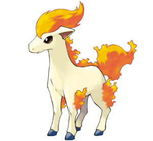 Ilustración de Ponyta