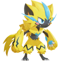 Zeraora en Pokémon Café ReMix.
