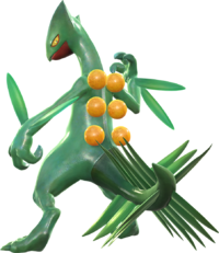 Sceptile en Pokkén Tournament.