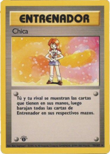 Versión de la carta en Base Set