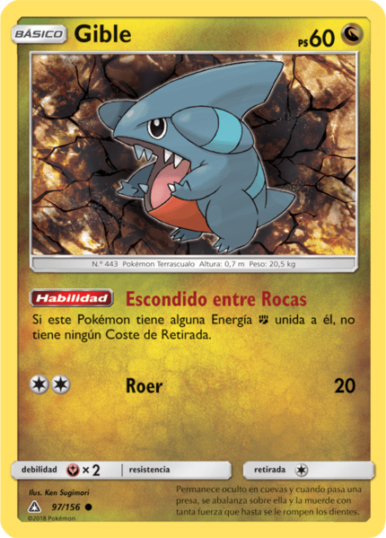 Archivo:Gible (Ultraprisma 97 TCG).png