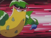 Victreebel usando placaje.