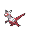 Icono de Latias en Pokémon Diamante Brillante y Perla Reluciente