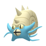 Imagen de Omastar en Pokémon Diamante Brillante y Pokémon Perla Reluciente