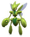 Imagen de Scizor variocolor macho en Pokémon Escarlata y Pokémon Púrpura