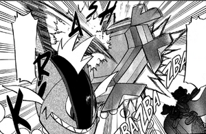 Lilligant usando hiperrayo.