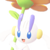 Icono de Floette flor amarilla variocolor en Leyendas Pokémon: Z-A