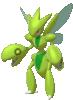 Imagen de Scizor variocolor hembra en Pokémon Espada y Pokémon Escudo
