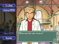 Interior del laboratorio en Pokémon Snap.