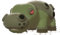 Imagen de Hippowdon variocolor hembra en Pokémon Espada y Pokémon Escudo