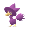 Imagen de Murkrow variocolor macho en Pokémon Diamante Brillante y Pokémon Perla Reluciente