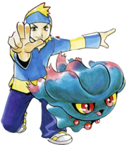 Morti y Misdreavus en Pocket Monsters Special.