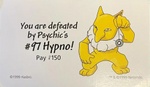 Tarjeta del Hypno del médium (1999)