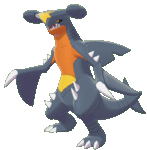 Imagen de Garchomp variocolor macho en Pokémon Espada y Pokémon Escudo