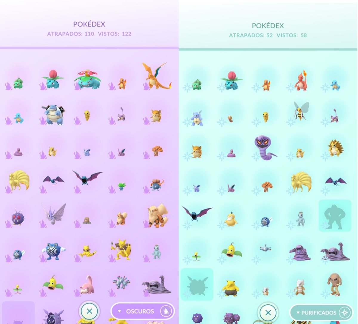 Lista de Pokémon oscuros de Pokémon GO WikiDex, la enciclopedia Pokémon