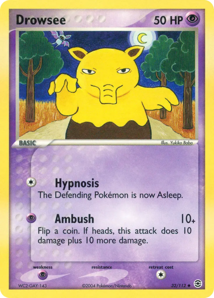 Archivo:Drowsee (FireRed & LeafGreen TCG).png