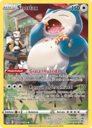 El ataque Ronquido Descomunal de Snorlax deja al propio Pokémon Dormido.