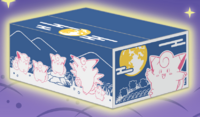 Caja especial de Pokémon Center para el evento.