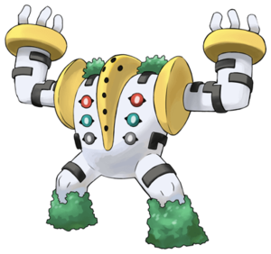 Primera imagen de Regigigas en el Festival de Pokémon legendarios.