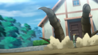 Serperior usando planta feroz.