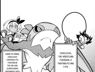 Hawlucha en el SmartRotom.