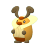 Imagen de Kricketot variocolor hembra en Pokémon Diamante Brillante y Pokémon Perla Reluciente