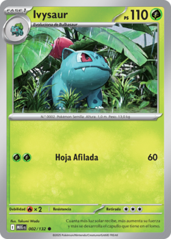 Carta de Ivysaur