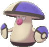 Imagen de Amoonguss variocolor en Pokémon Espada y Pokémon Escudo