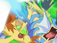 Zapdos del doctor Yung usando pico taladro en el EE04.