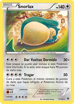 Carta de Snorlax