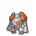 Icono de Regirock en Pokémon Diamante Brillante y Perla Reluciente
