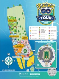 Mapa Tour de Pokémon GO: Teselia Los Ángeles, EEUU.