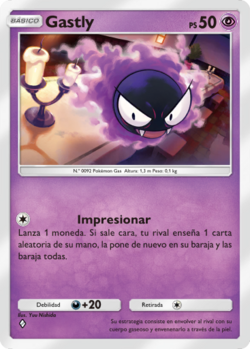 Carta de Gastly