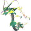 Imagen de Mega-Rayquaza en Leyendas Pokémon: Z-A