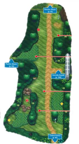 Mapa de la ruta 6