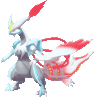 Imagen de Kyurem blanco activo en Pokémon Espada y Pokémon Escudo