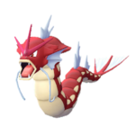 Imagen de Gyarados variocolor hembra en Pokémon: Let's Go, Pikachu! y Pokémon: Let's Go, Eevee!
