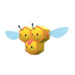 Imagen de Combee hembra en Pokémon Diamante Brillante y Pokémon Perla Reluciente