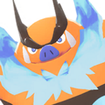 Icono de Emboar variocolor en Leyendas Pokémon: Z-A