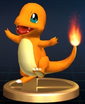 Trofeo de Charmander en Brawl.