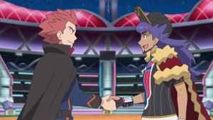 Leon/Lionel junto a Lance.