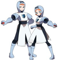 Reclutas del Equipo Plasma Blanco, los reclutas de las ediciones Pokémon Negro y Blanco, que siguen siendo fieles a N.