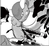 Kangaskhan de X usando megapuño.