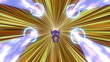 Sableye de Ult usando joya de luz.