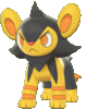 Imagen de Luxio variocolor hembra en Pokémon Espada y Pokémon Escudo