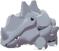 Imagen de Rhyhorn macho en Pokémon Espada y Pokémon Escudo